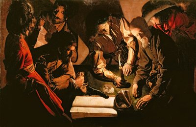 Pago de impuestos, c.1620 de Georges de La Tour